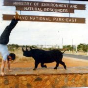 1980 Kenya Tsavo National Park Sign